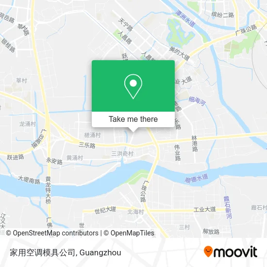 家用空调模具公司 map