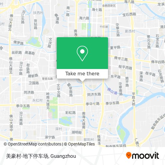美豪村-地下停车场 map