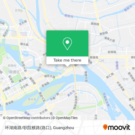 环湖南路/职院横路(路口) map