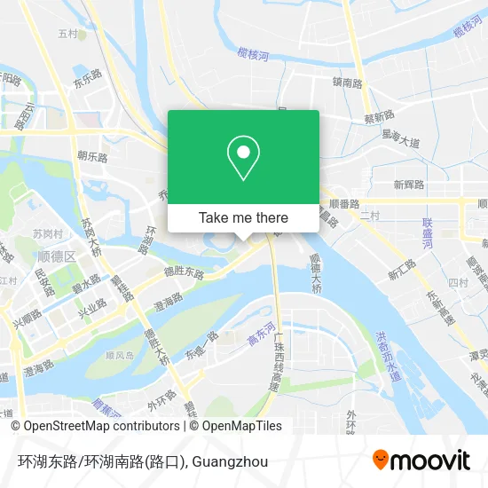 环湖东路/环湖南路(路口) map