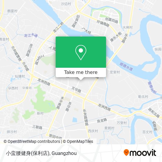 小蛮腰健身(保利店) map