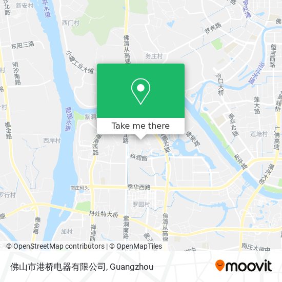 佛山市港桥电器有限公司 map
