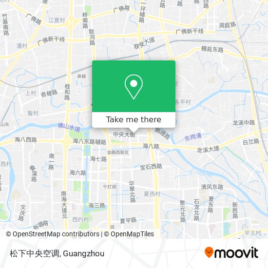 松下中央空调 map