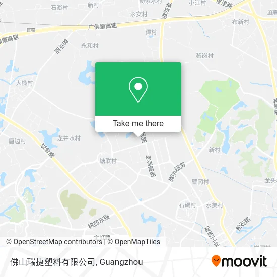 佛山瑞捷塑料有限公司 map
