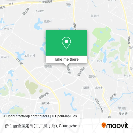 伊百丽全屋定制(工厂展厅店) map