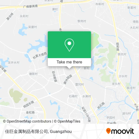 佳巨金属制品有限公司 map