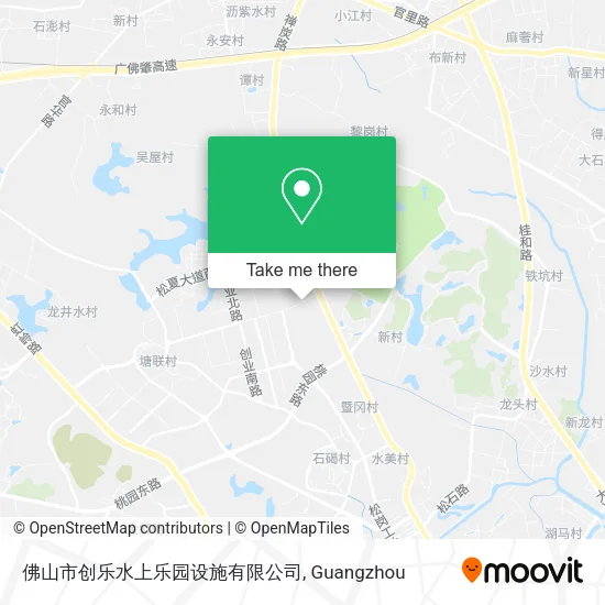 佛山市创乐水上乐园设施有限公司 map