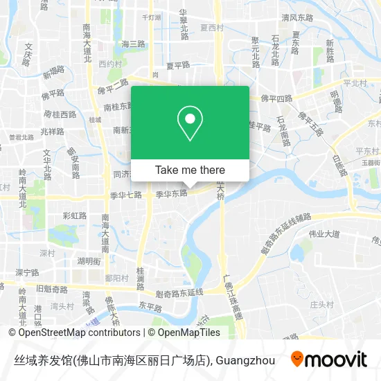 丝域养发馆(佛山市南海区丽日广场店) map