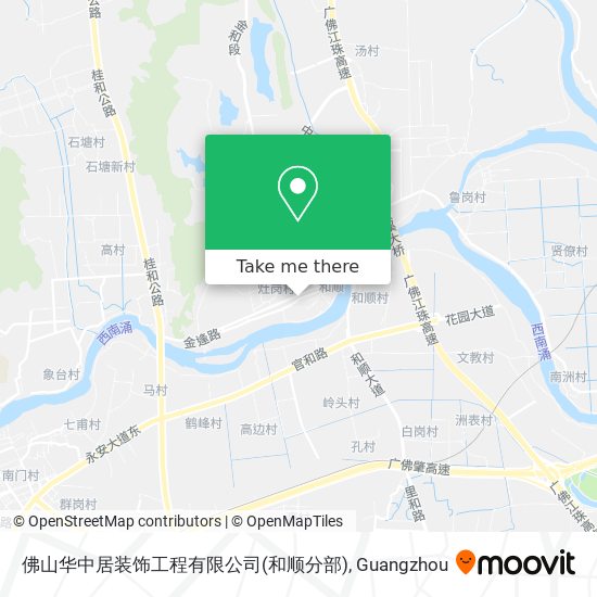 佛山华中居装饰工程有限公司(和顺分部) map