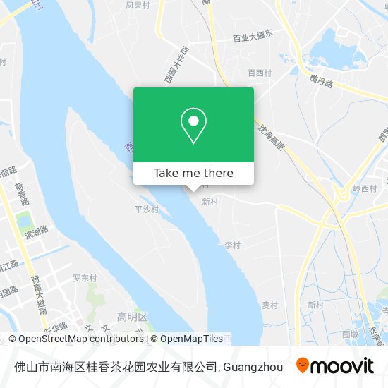 佛山市南海区桂香茶花园农业有限公司 map
