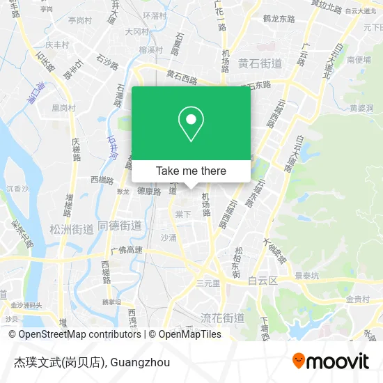 杰璞文武(岗贝店) map