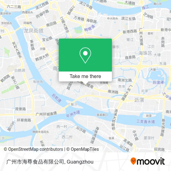 广州市海尊食品有限公司 map