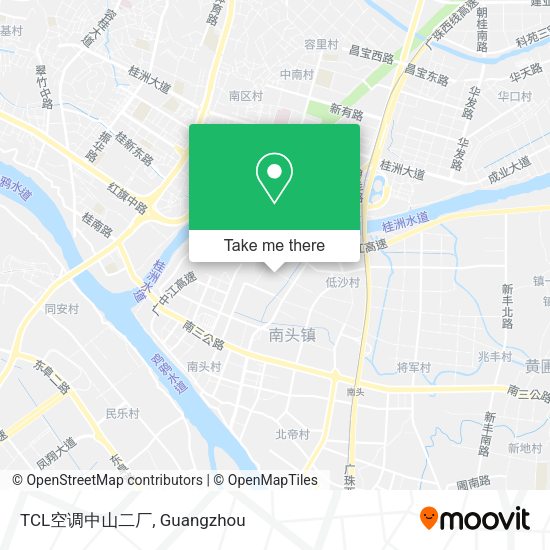 TCL空调中山二厂 map