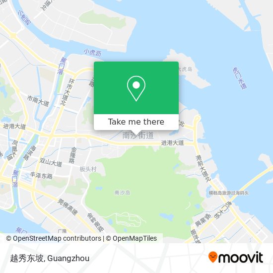 越秀东坡 map