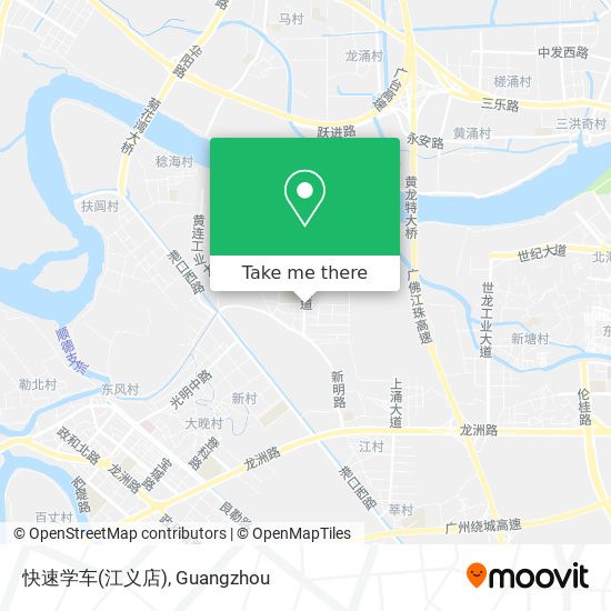 快速学车(江义店) map