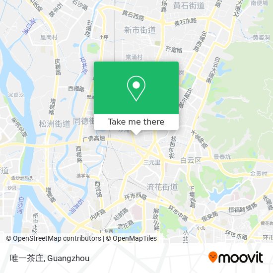 唯一茶庄 map