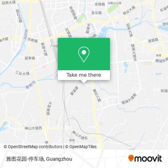 雅图花园-停车场 map