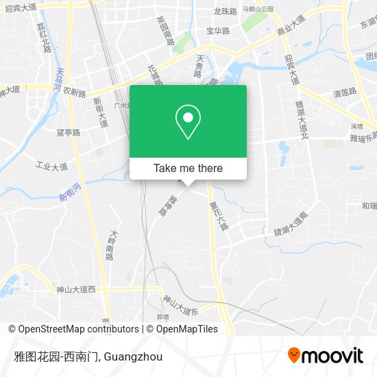 雅图花园-西南门 map