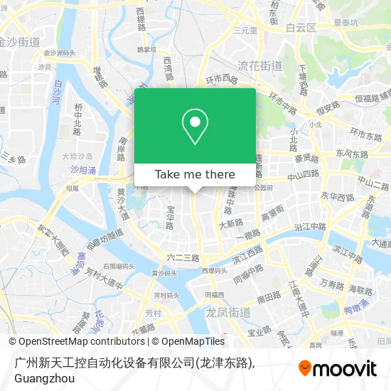 广州新天工控自动化设备有限公司(龙津东路) map