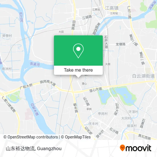 山东裕达物流 map