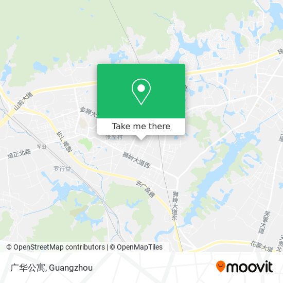 广华公寓 map