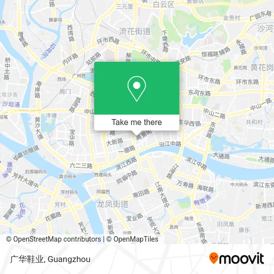 广华鞋业 map