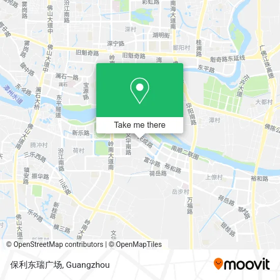 保利东瑞广场 map