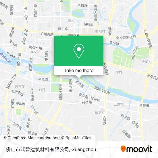 佛山市渚碧建筑材料有限公司 map