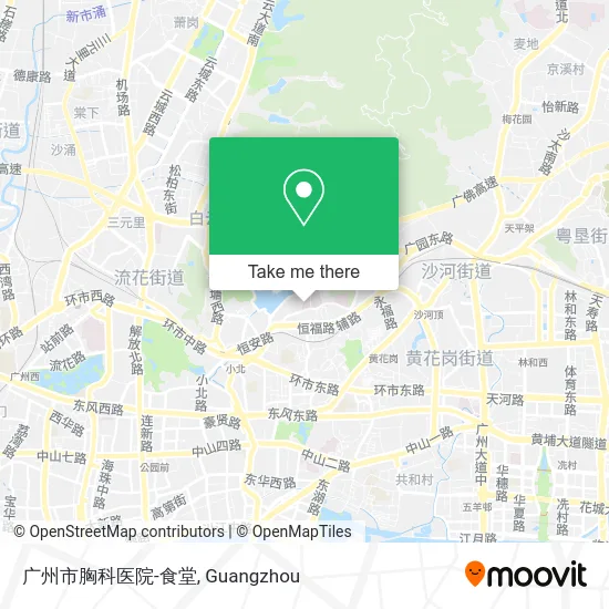 广州市胸科医院-食堂 map