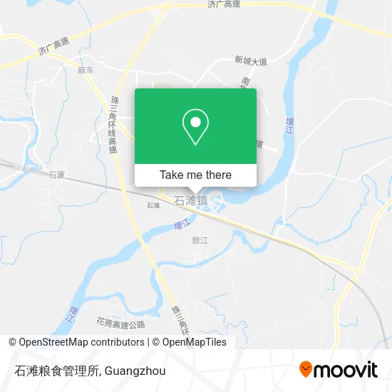 石滩粮食管理所 map
