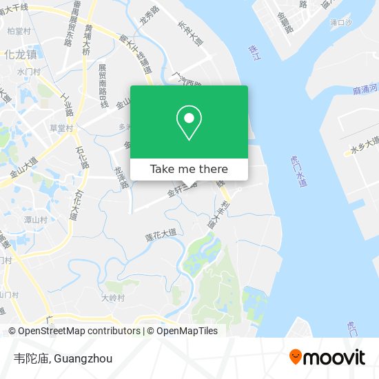 韦陀庙 map