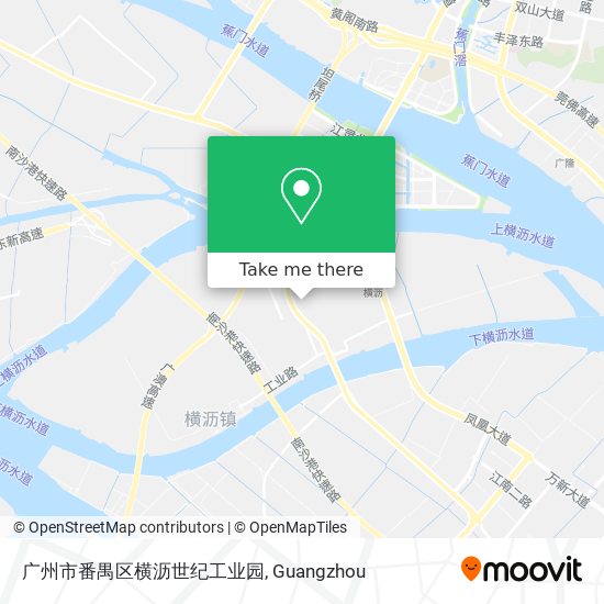 广州市番禺区横沥世纪工业园 map