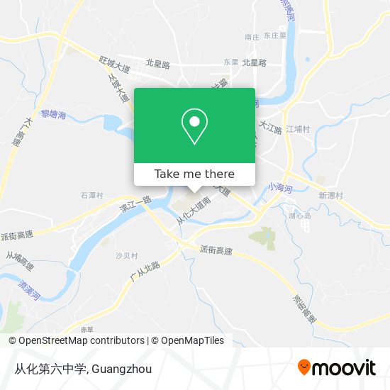 从化第六中学 map