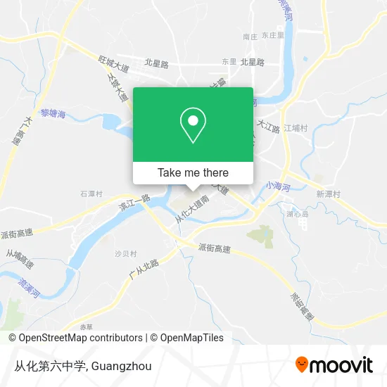 从化第六中学 map