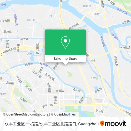 永丰工业区-一横路/永丰工业区北路路口 map