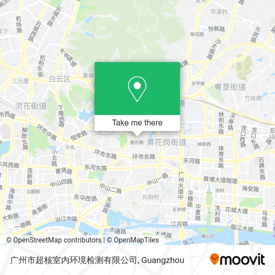 广州市超核室内环境检测有限公司 map