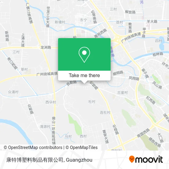 康特博塑料制品有限公司 map