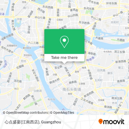 心点盛宴(江南西店) map