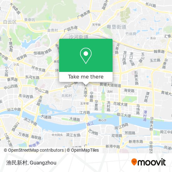 渔民新村 map