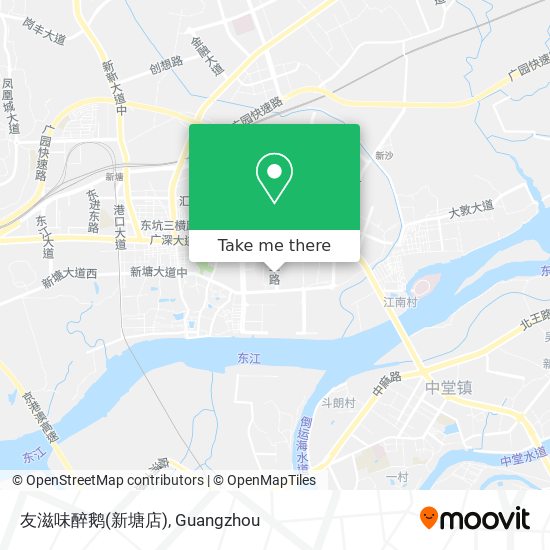 友滋味醉鹅(新塘店) map