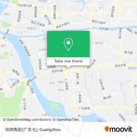 强牌陶瓷(广东仓) map