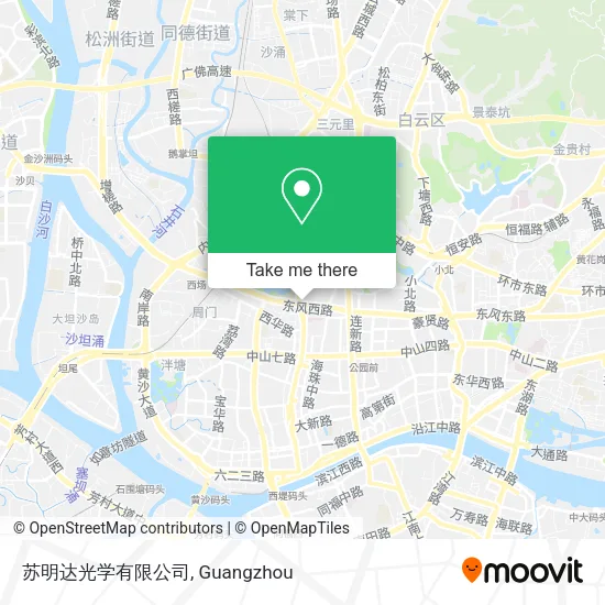 苏明达光学有限公司 map
