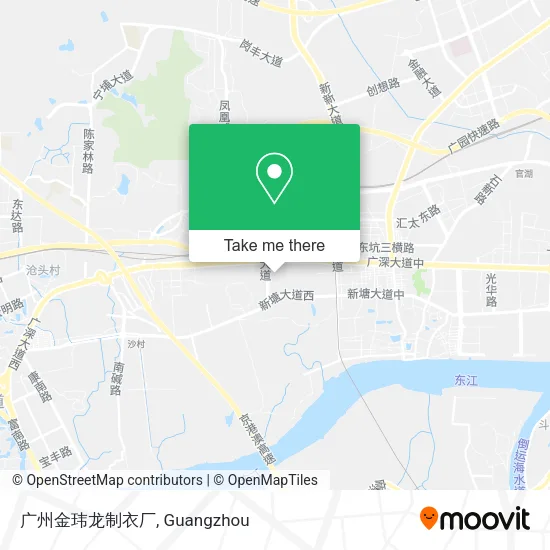 广州金玮龙制衣厂 map