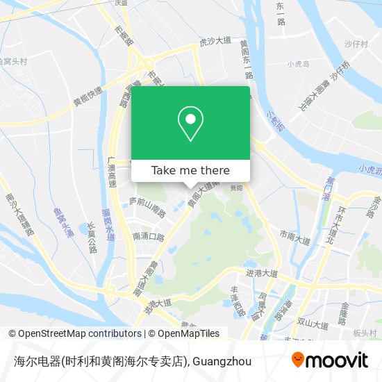 海尔电器(时利和黄阁海尔专卖店) map