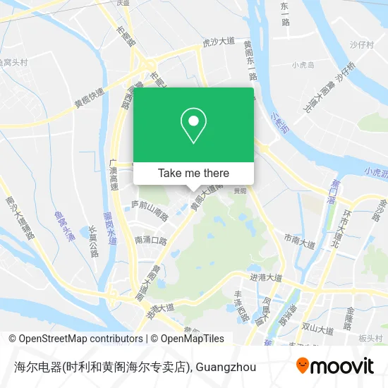 海尔电器(时利和黄阁海尔专卖店) map