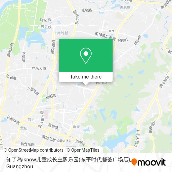 知了岛iknow儿童成长主题乐园(东平时代都荟广场店) map