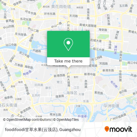 foodifoodi甘草水果(云顶店) map