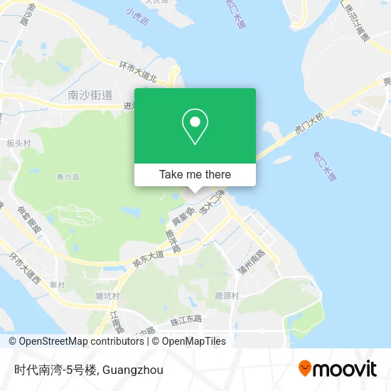 时代南湾-5号楼 map