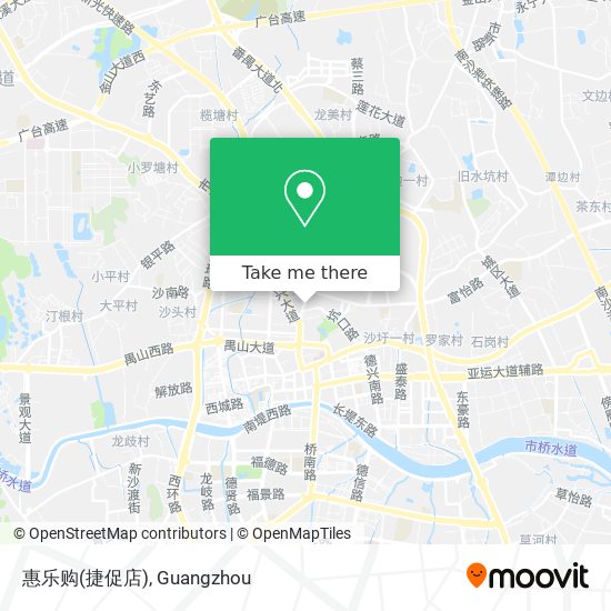 惠乐购(捷促店) map