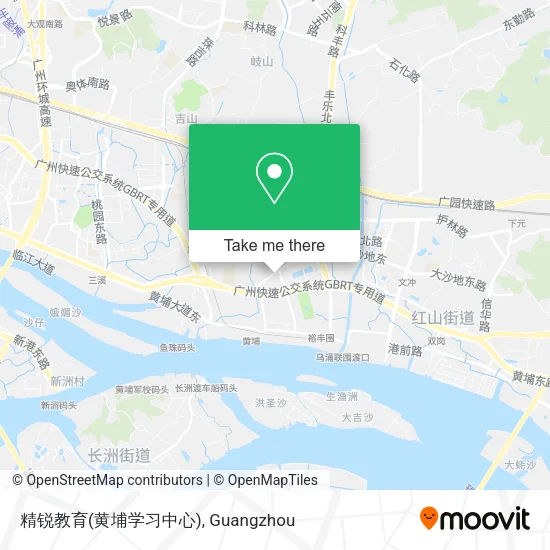精锐教育(黄埔学习中心) map